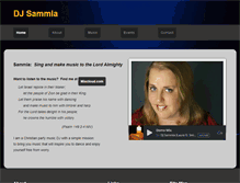 Tablet Screenshot of djsammla.com